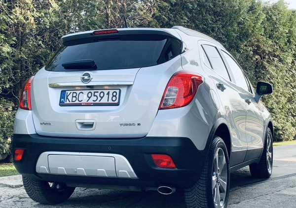 Opel Mokka cena 45900 przebieg: 187000, rok produkcji 2012 z Bochnia małe 742